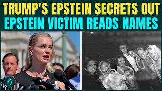 ‘Epstein R*P*D Her In Front of Trump’: Epstein's Victim Shocks FBI As She Reads Names of Assaulters