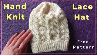 lace hat with a magic loop method 