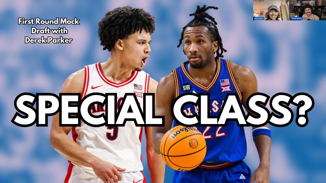 I Mocked the First Round of the 2026 NBA Draft Mock with Derek Parker