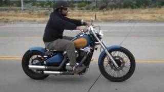 Kawasaki Vulcan 800 Bolt on Bobber Kit Ride