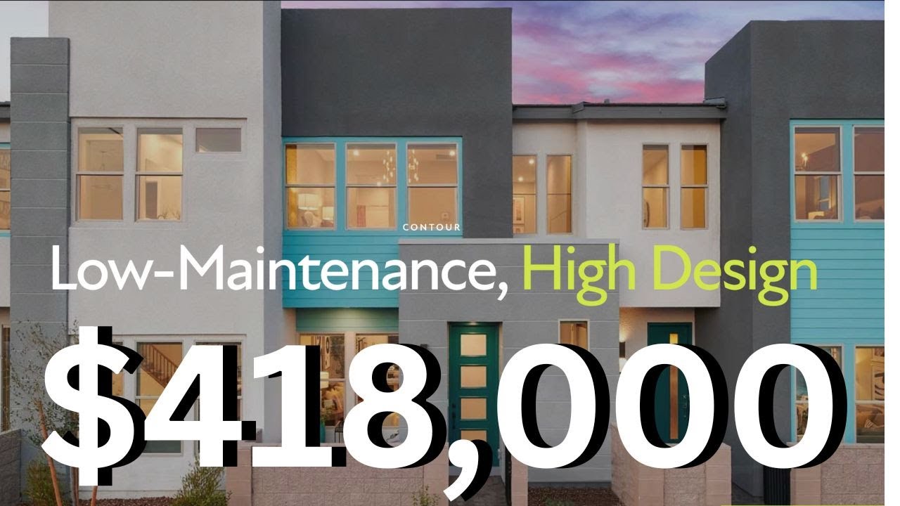 Brand New Townhome for Sale in Las Vegas Tripointe Homes 1,750 sq