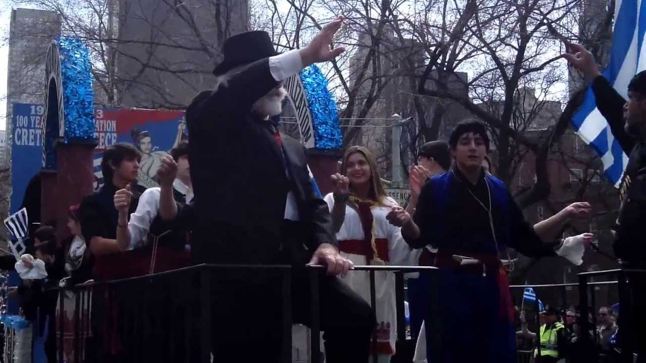 Greek Independence Parade~NYC~2013~Cretian Float~NYCParadelife - YouTube