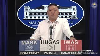 Press Briefing By Presidential Spokesperson Harry Roque, Jr. 1/26/2021 Press Briefing By Presidential Spokesperson Harry Roque, Jr. 1/26/2021