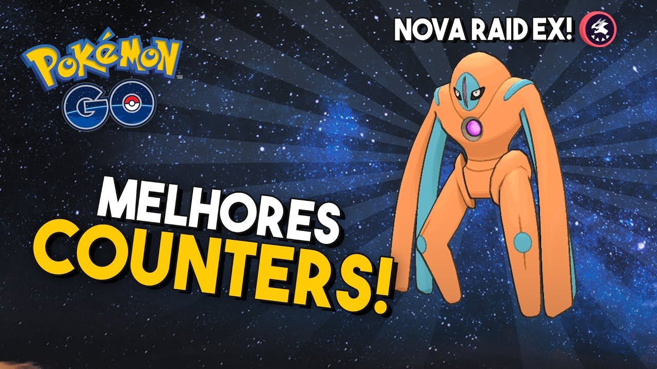 Pokémon Go - Raid de Deoxys - Deoxys de defesa, counters, fraquezas e  ataques