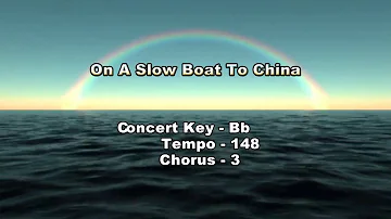 On A Slow Boat To China - ( Instrument Bb )