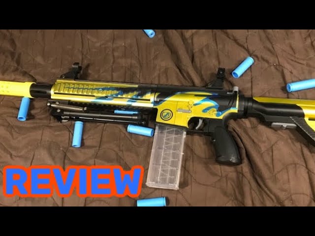 Most Realistic Nerf Rifle! The AGM Mastech M4/HK416 Shell Ejecting