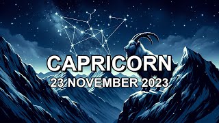 2023/11/23 ♑︎ CAPRICORN Horoscope Today (Daily Astrology Podcast)