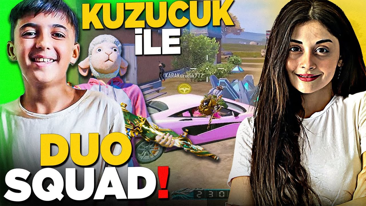 KUZUCUK İLE DUO SQUAD!! EFSANE İKİLİ OLDUK!! | PUBG Mobile