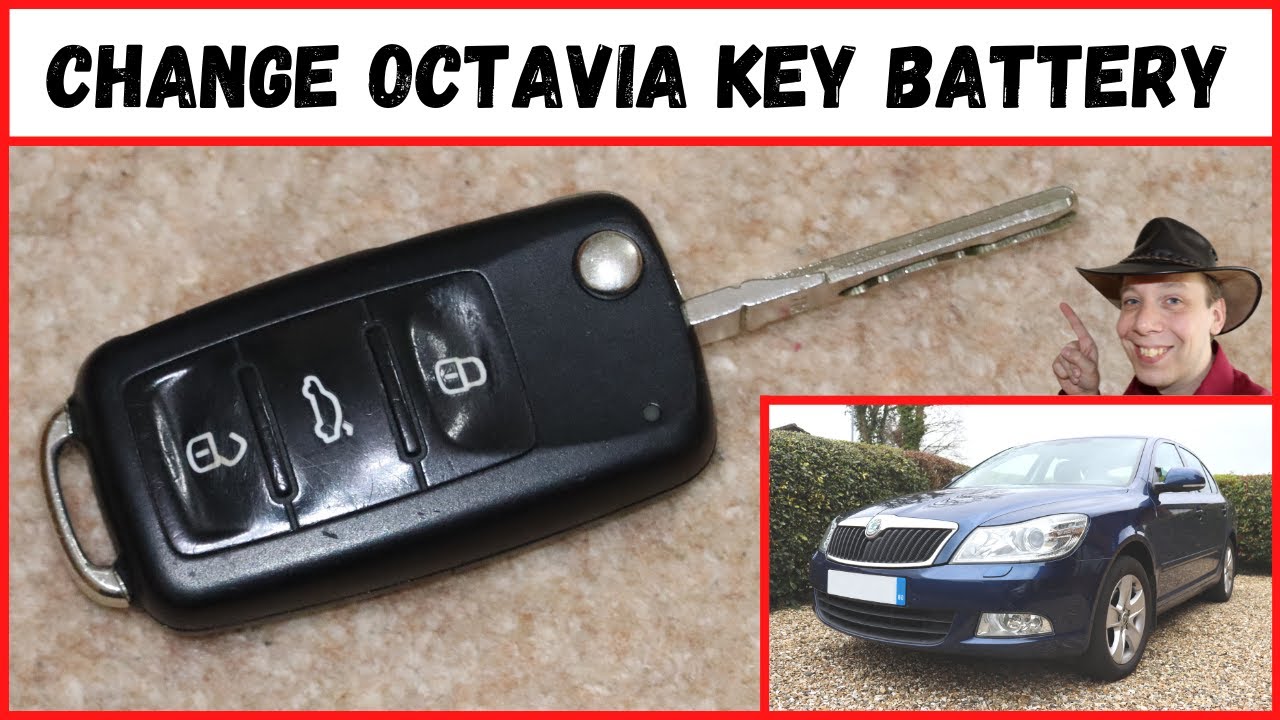 chance Jeg klager Maryanne Jones Skoda Octavia Mk2 Key Fob Battery Replacement (Quick & Easy) - YouTube