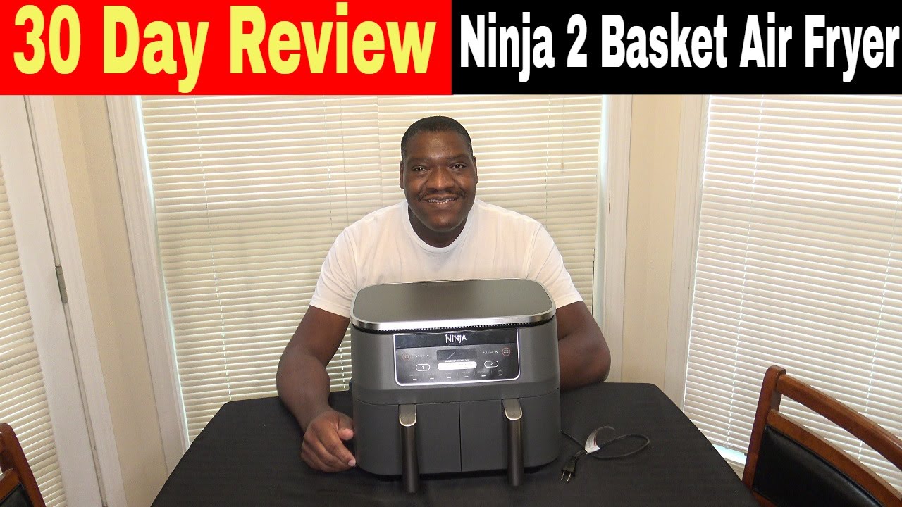 Ninja Foodi 2 Basket Air Fryer Review - Also The Crumbs Please
