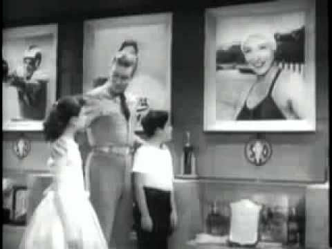 VINTAGE 1955 OVALTINE COMMERCIAL - ATHLETE FLORENCE CHADWICK (ENGLISH CHANNEL SWIMMER)