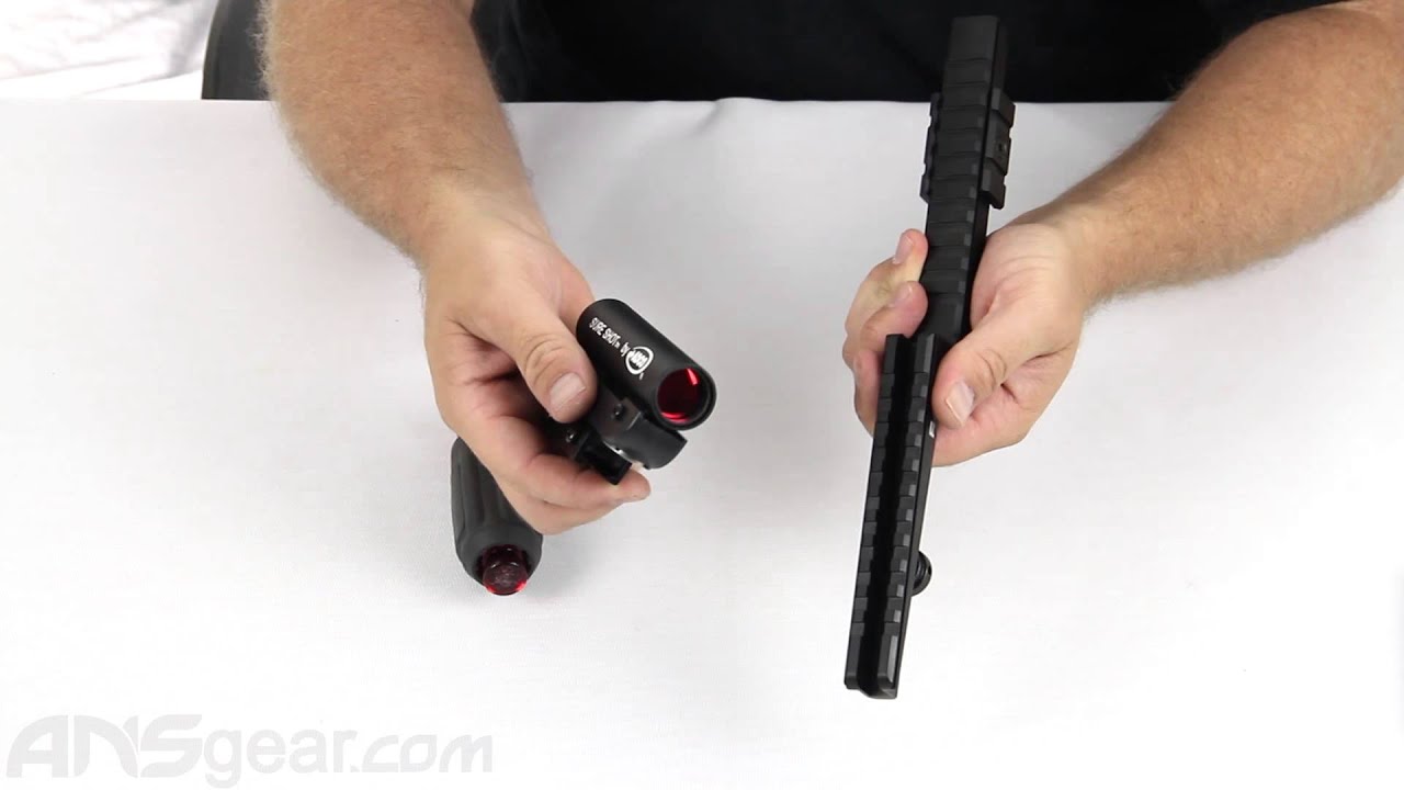 Adco Sure Shot Red Dot Paintball Sight - Review - YouTube