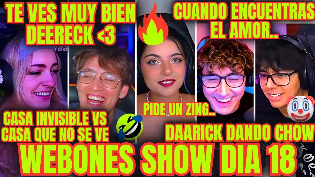 MEJORES MOMENTOS WBNS SHOW DIA 18🔥DAARICK Y SYLVEE CONSTRUYENDO💕CASA INVISIBLE + CLIPS✨ [SUB]