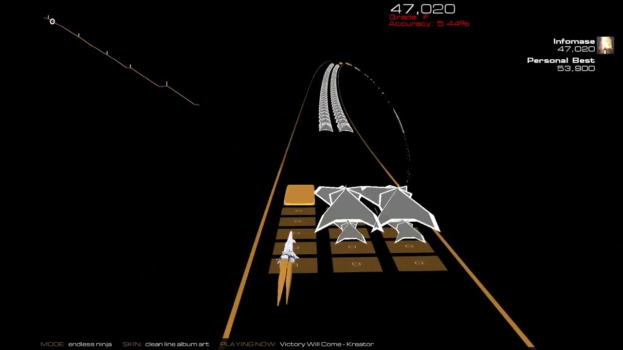 Kreator – Victory Will Come (Audiosurf 2 Endless Ninja)