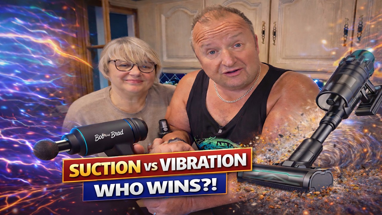 Bob & Brad Massage Tool & Vexilar V15 Vacuum Both So Powerful