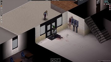 Project Zomboid - Scavenging - ep 1 - "pretty dark"