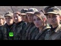 Будни женского батальона сирийской армии