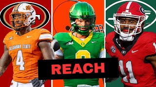 10 Biggest REACHES of the 2025 NFL Draft!