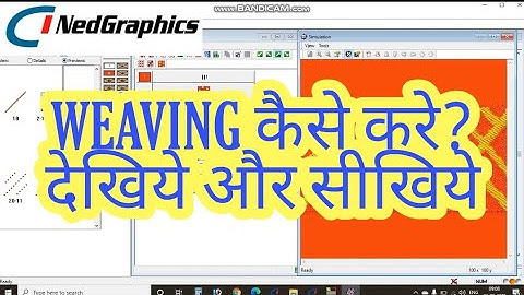 Jacquard Weaving full video hindi | 1warp 2weft (product creator)| Texcelle | Waeve | Textile Design