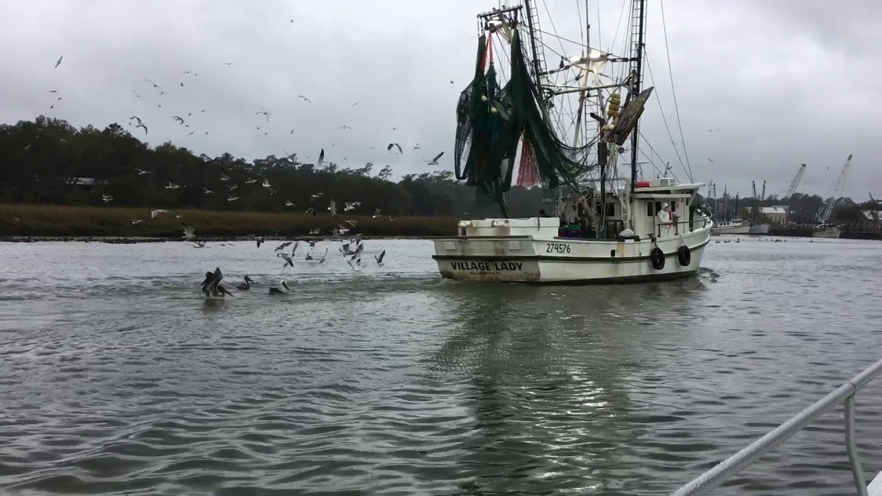 111219 Leland Oil Co. Shrimper coming in. YouTube