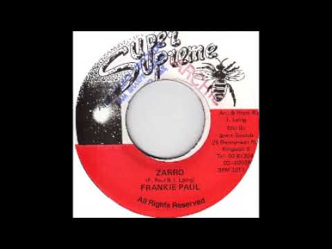 Frankie Paul - Zarro / Version - YouTube