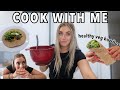 COOK WITH ME: Easy Healthy Affordable Burritos *vegetarian* Dinner Idea | Morgan Green