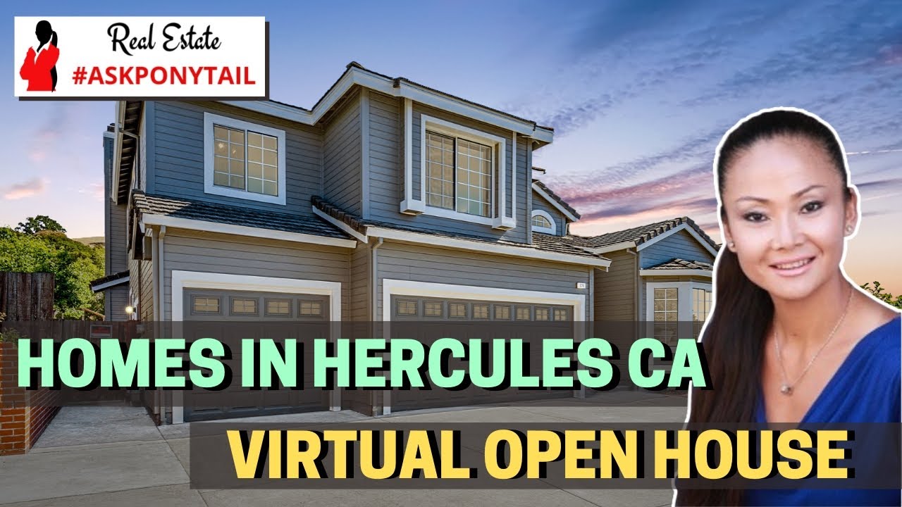 Homes for Sale in Hercules CA Virtual Tour 674 Turquoise Dr AskPonytail ™ YouTube