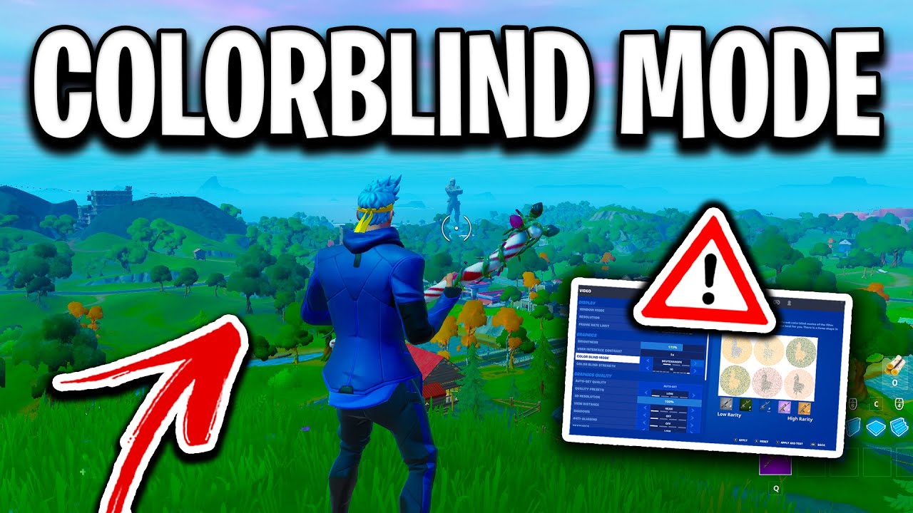 Fortnite Which Color Blind Mode Give You the Best Fps