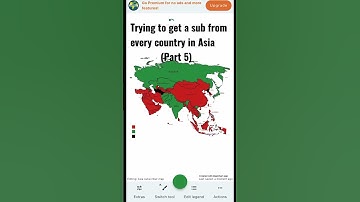 Trying to get a sub from every country in Asia (Part 5) #shorts