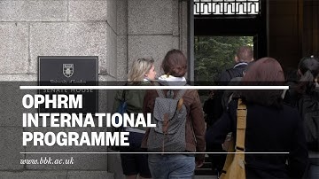 OPHRM International Programme - Flexible Study