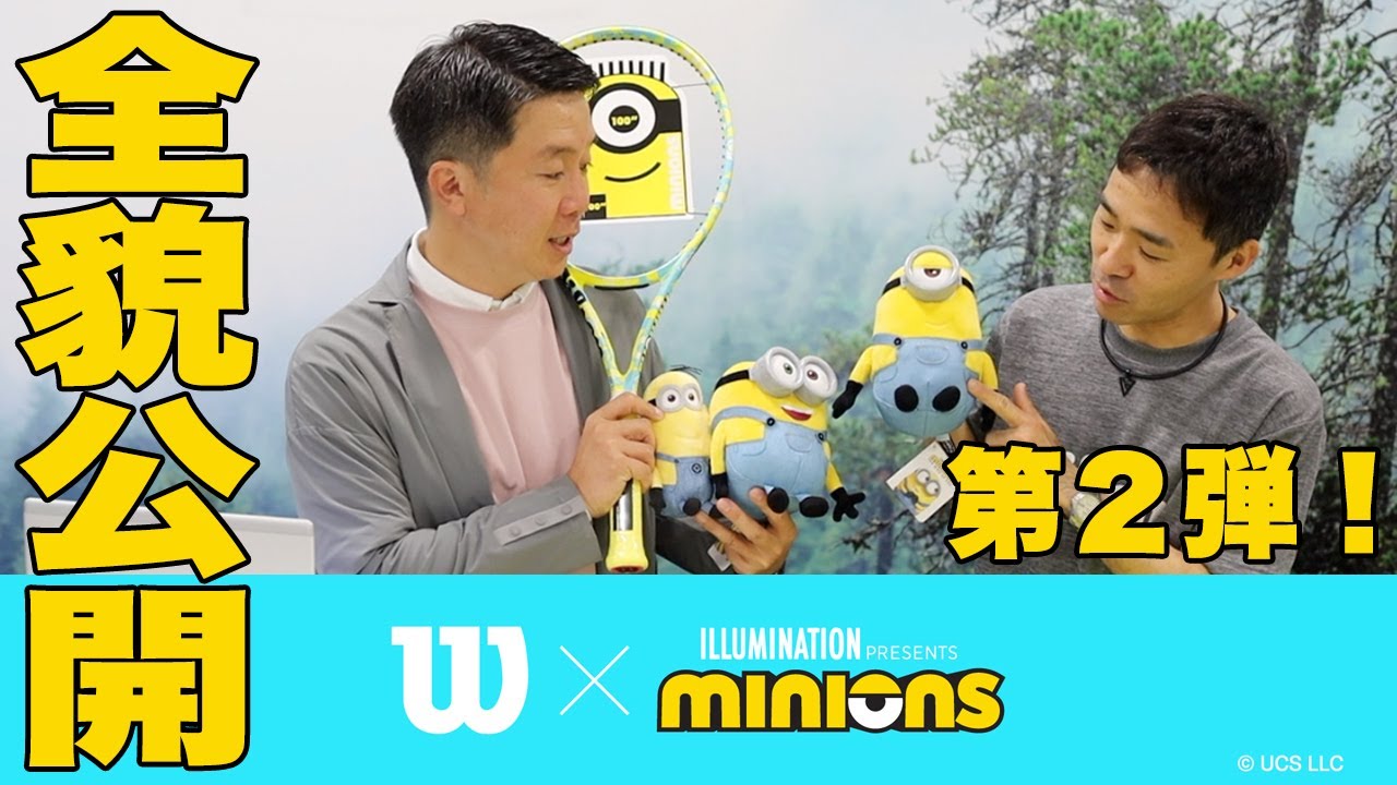 ウイルソン（Wilson）ジュニアテニスラケット ミニオンズ 2.0 JR 21