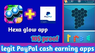 2020 legit PayPal cash earning apps, Hexa glow app, legit PayPal cash paying earning apps, screenshot 2