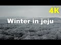 4K 드론 제주도 겨울 영상| 2019 제주도 겨울 풍경 영상 소스 모음 | Winter in Jeju Island 2019 (4K Ultra HD)