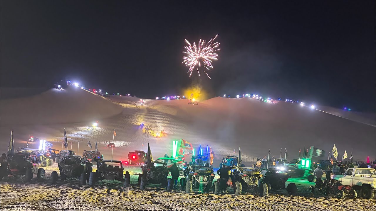 2026 Presidents Day Weekend in Glamis( my leg caught on fire!!!!!)