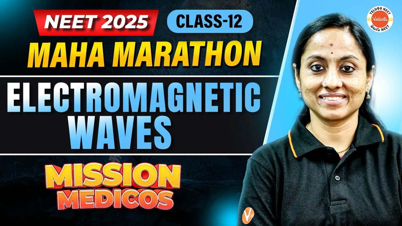 Electromagnetic Waves in ONE SHOT | Class 12 Physics | NEET 2025 | KRD Ma'am