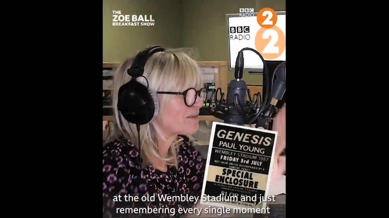 When Mike Phil and Tony met Zoe on Radio 2 Rescheduled 