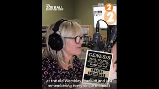 When Mike Phil and Tony met Zoe on Radio 2 Rescheduled #Genesis Tour #LastDominoTour SEP'21 OCT'21