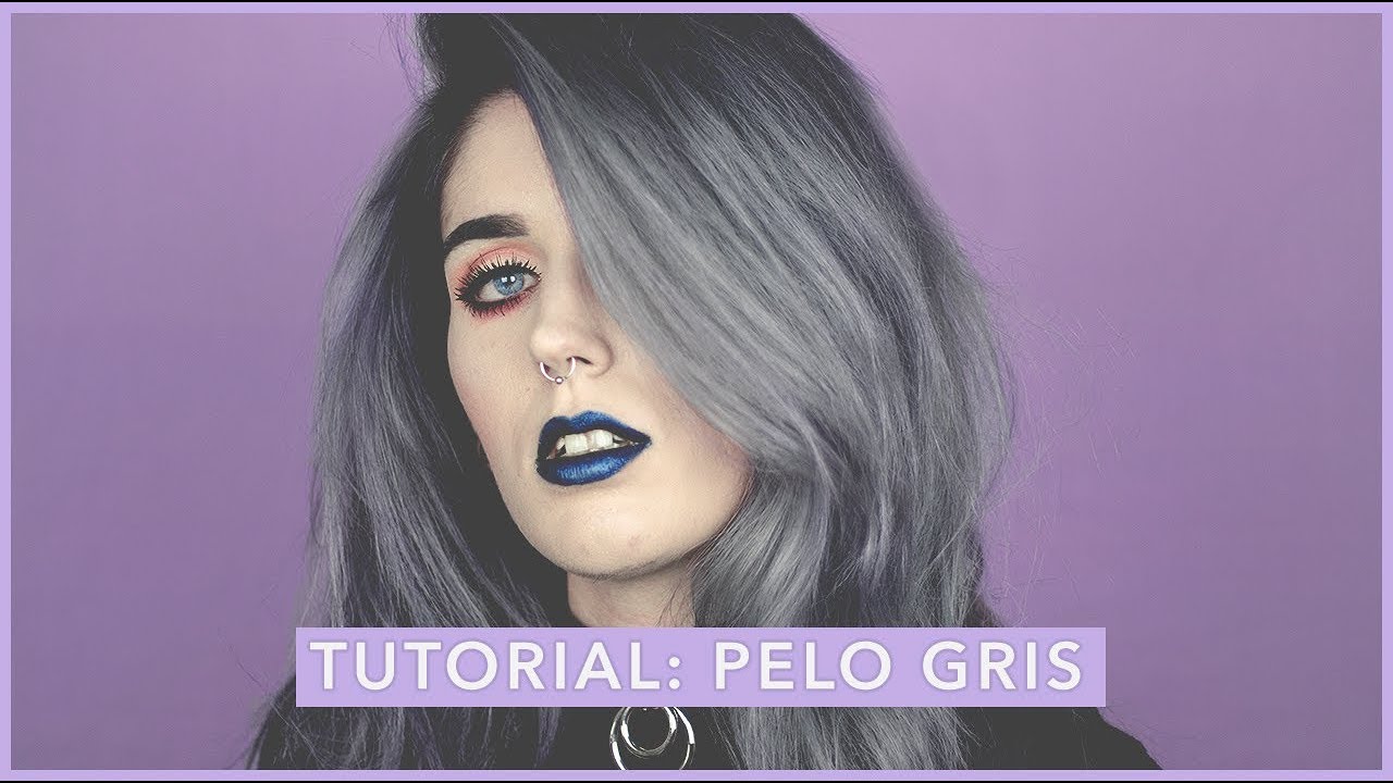 Como Teñirse El Pelo Gris En Casa Tutorial How To Get Grey Hair