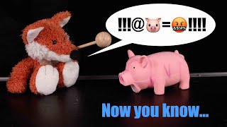 What Does the Pig Say? The Fox parody...
