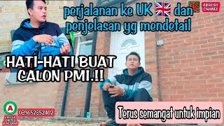 oh kaya gini perjalanan ke UK🇬🇧 Hati hati buat para calon PMI.!! kuatkan niat sebelum ke UK