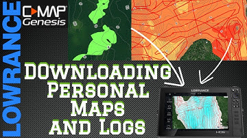 Lowrance CMAP Genesis Edge Online Kaarten maken voor sociale en privékaarten, functies, logs beki...