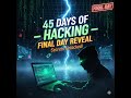 Day 45 of 45 — Ethical Hacking Recap: Full Series Highlights | Cyber Security | Think Codex