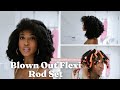 Blown Out Flexi Rod Set | Natural Hair | Aisha Beau