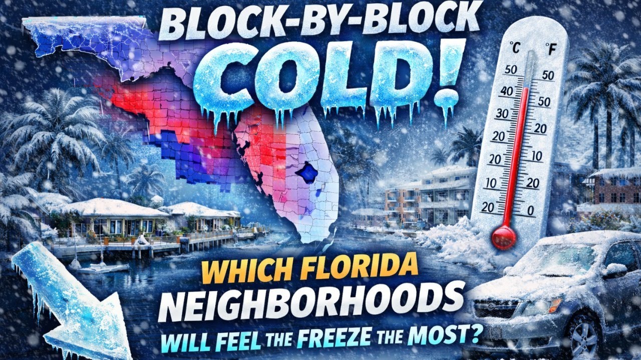 Block-by-block cold - which Florida neighborhoods will feel the freeze the most?