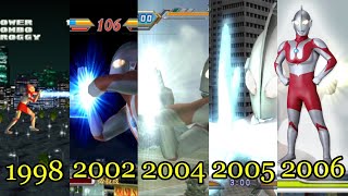 Evolution Ultraman's Spacium Beam | Fighting Evolution | 1998-2006