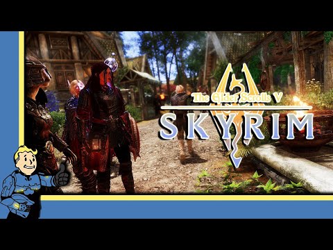 [Music Video] Silent Streets / Under Skyrim Skies [Skyrim]