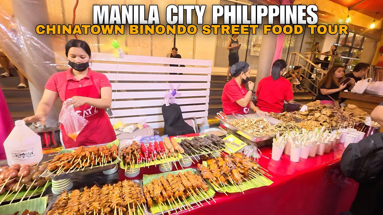 ASIAN STREET FOOD TOUR 🇵🇭 Chinese New year Countdown 2026 in CHINATOWN BINONDO MANILA [