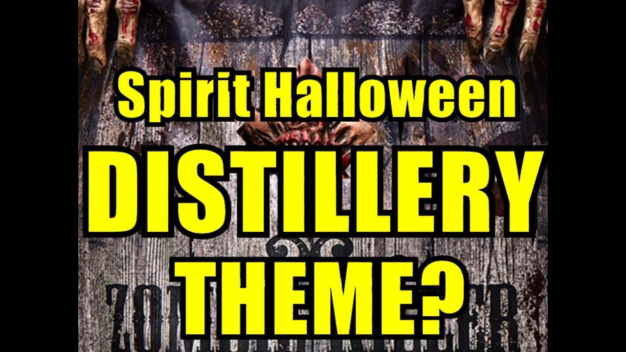 Spirit Halloween 2015 DISTILLERY THEME?