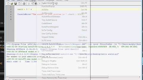 Autoit 3 Tutorial - 3 - Basic Math and the Operators - HackCommunity -