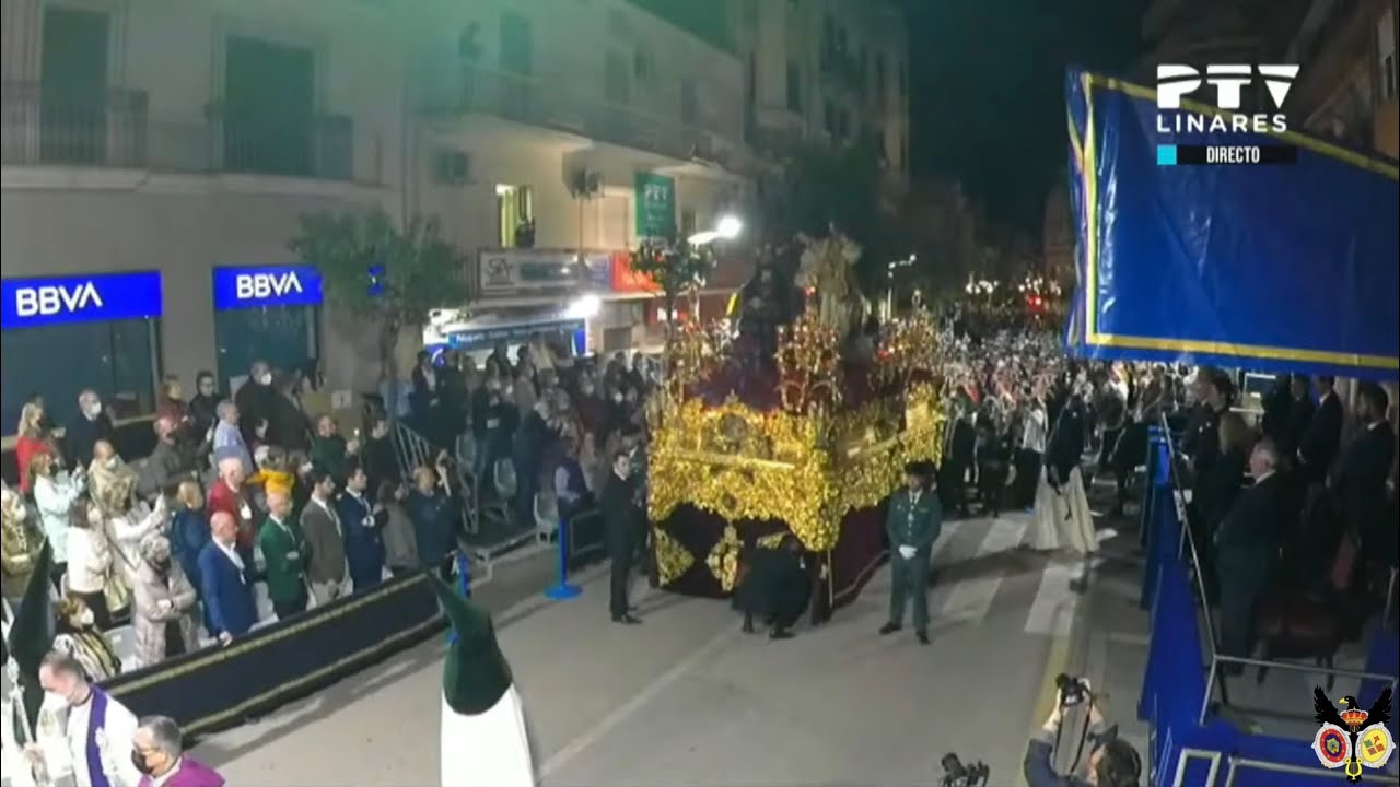Oración en el Huerto por Carrera Oficial | Lunes Santo 2022, Linares